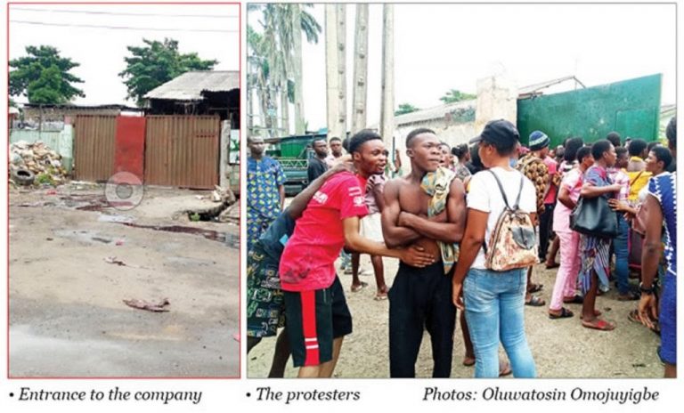 Lagos Govt Seals Off Chinese Factory Where 16-Yr-Old Boy Was Electrocuted To Death