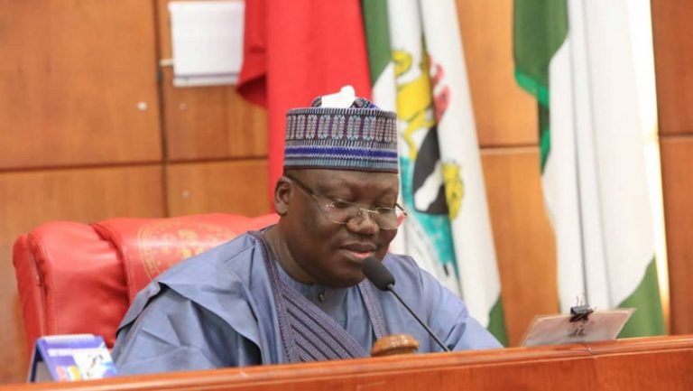 Borno Fire: Senate President Lawan Commiserates With Victims