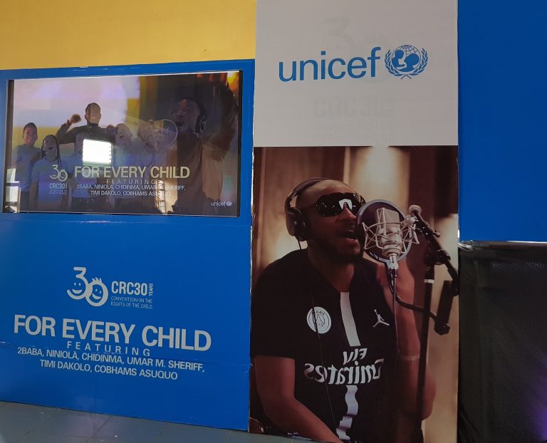 World Children’s Day: Top Nigerian Artistes Join UNICEF To Release Song On Child Right