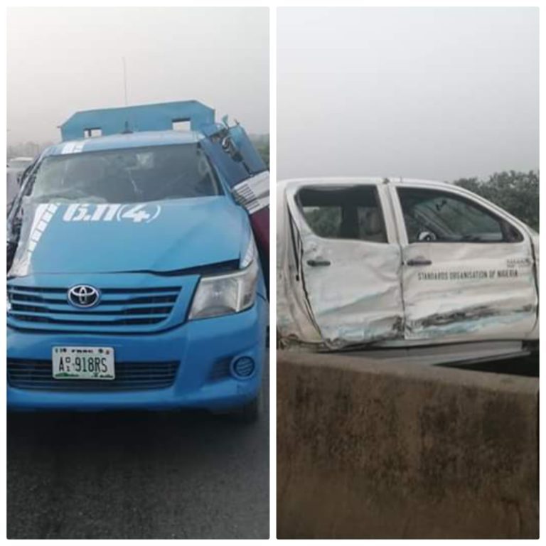 SON Accident ; FRSC Patrol Vehicle Driving Against Traffic Crashes 