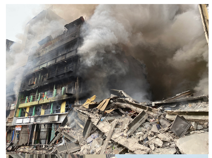 LASEMA Boss Reveals What Caused Balogun Market Fire