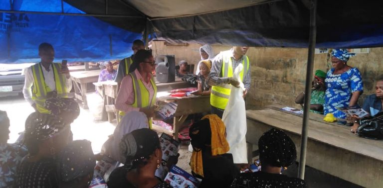 Altitude Group HSE Team Sensitise Traders On Fire Prevention