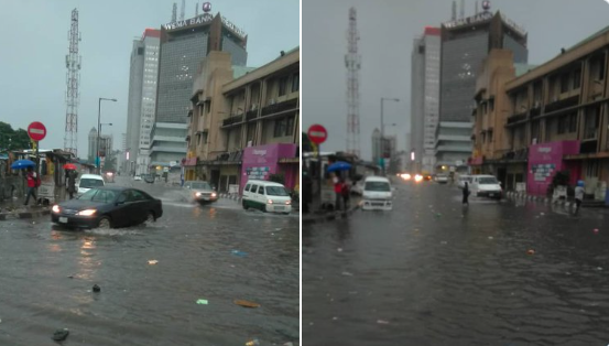 See What Recent Heavy Downpour Has Caused On Lagos Roads (PHOTO)