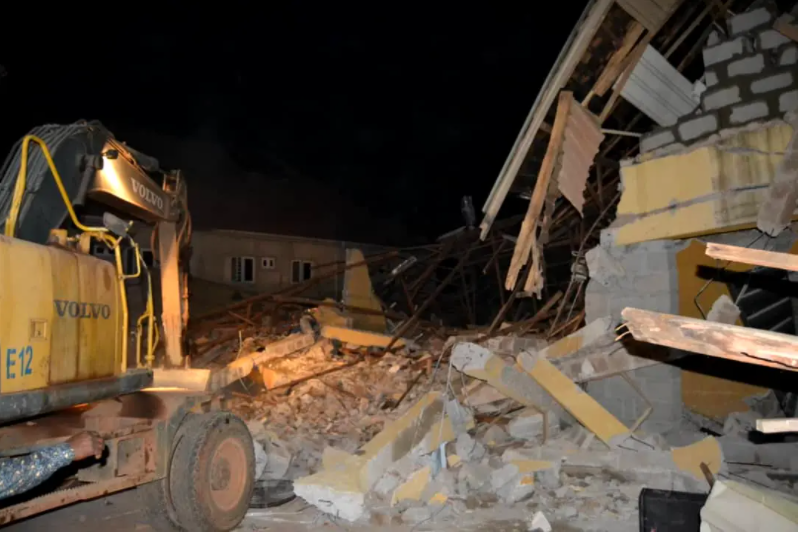 3 casualties, 11 hospitalisations recorded in Delta building collapse