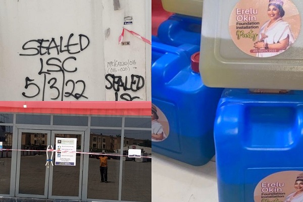 Lagos safety commission seals event centre where petrol was shared as souvenir