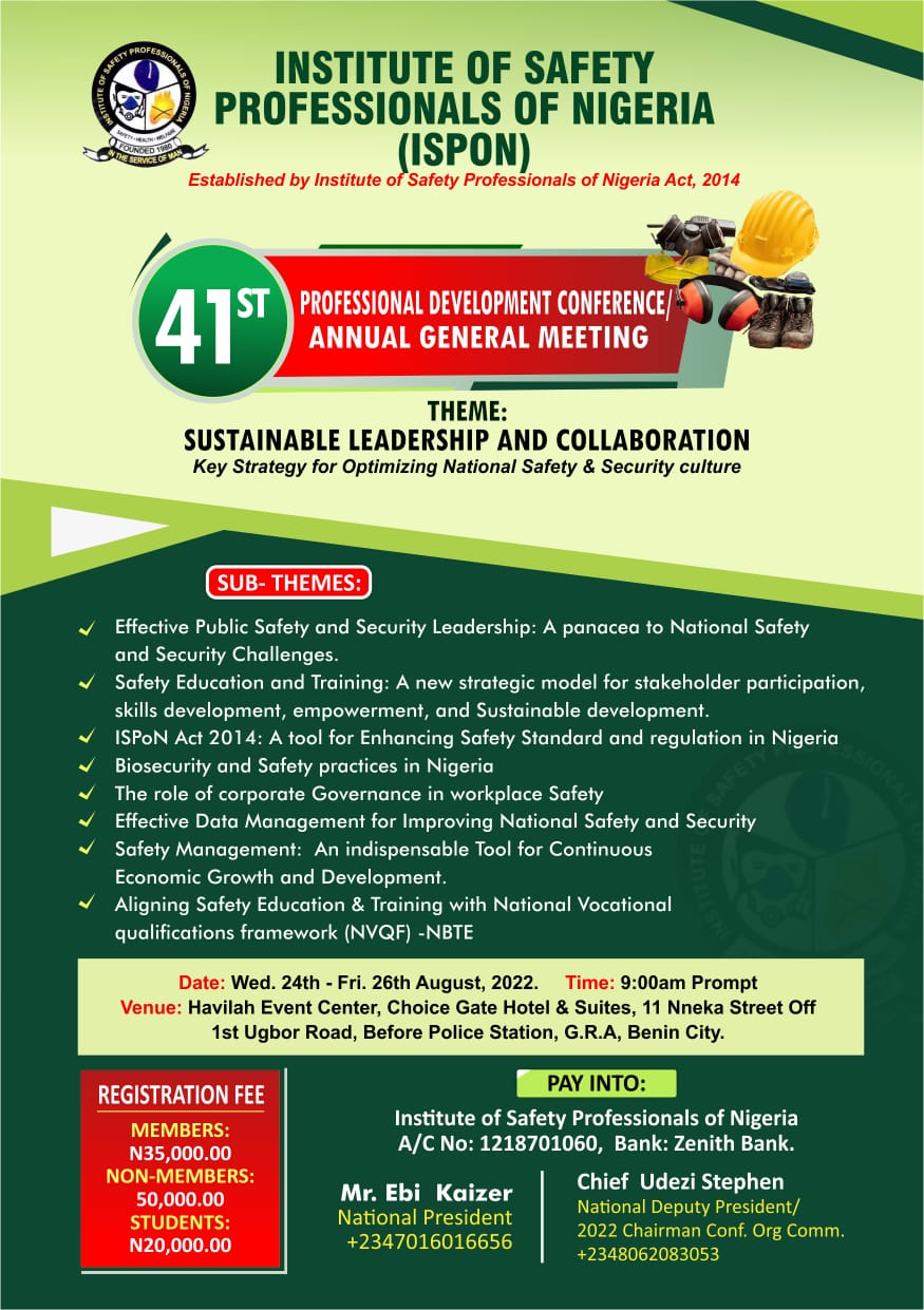 NECA partners with NISCN, Ministry of labour on occupational safety