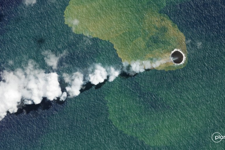 Tonga warns as Home Reef volcano erupt eight times in 48 hours
