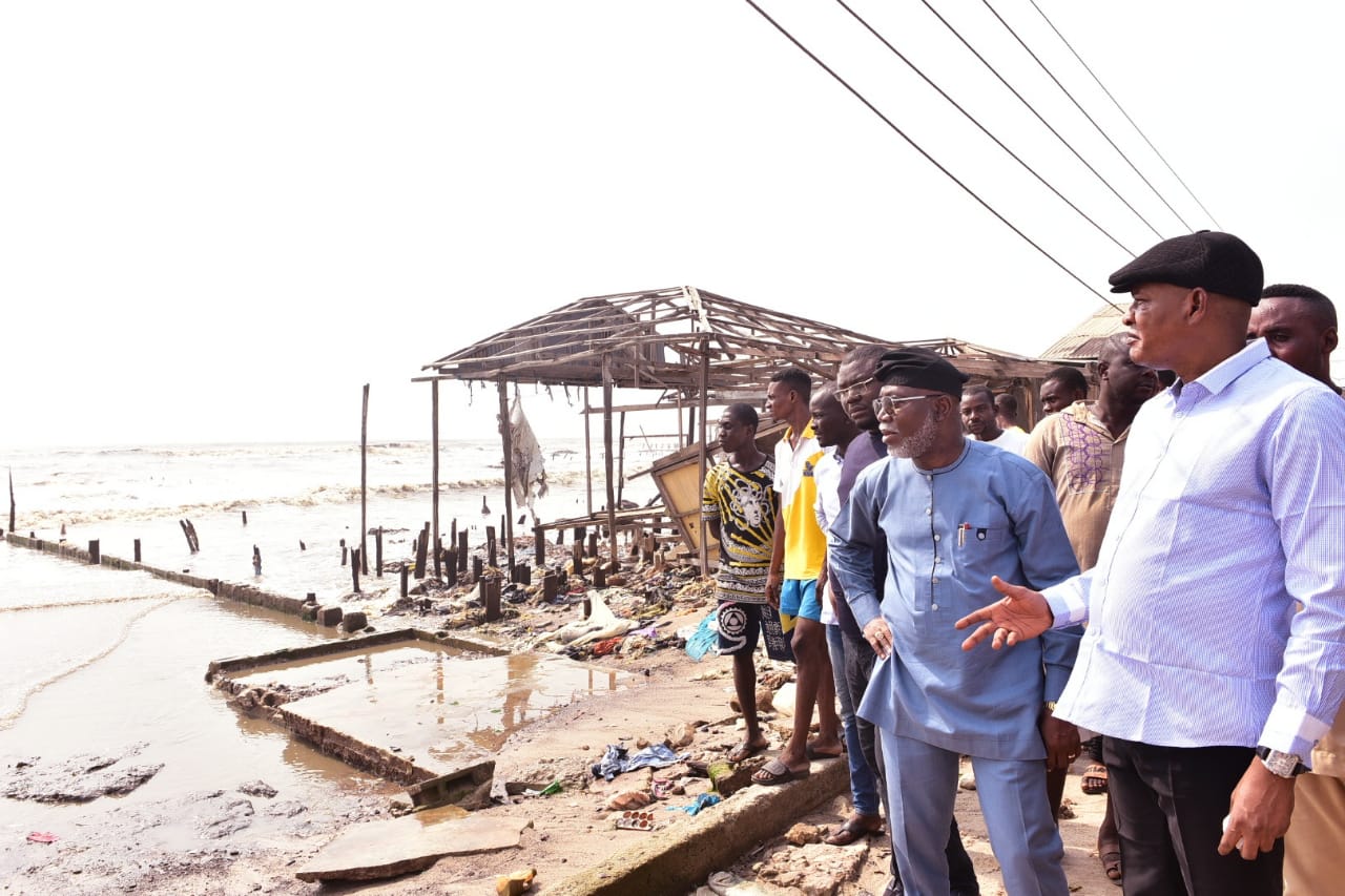 ODSG and and Aiyedatiwa Committed to Fight Ocean Surge in Ayetoro
