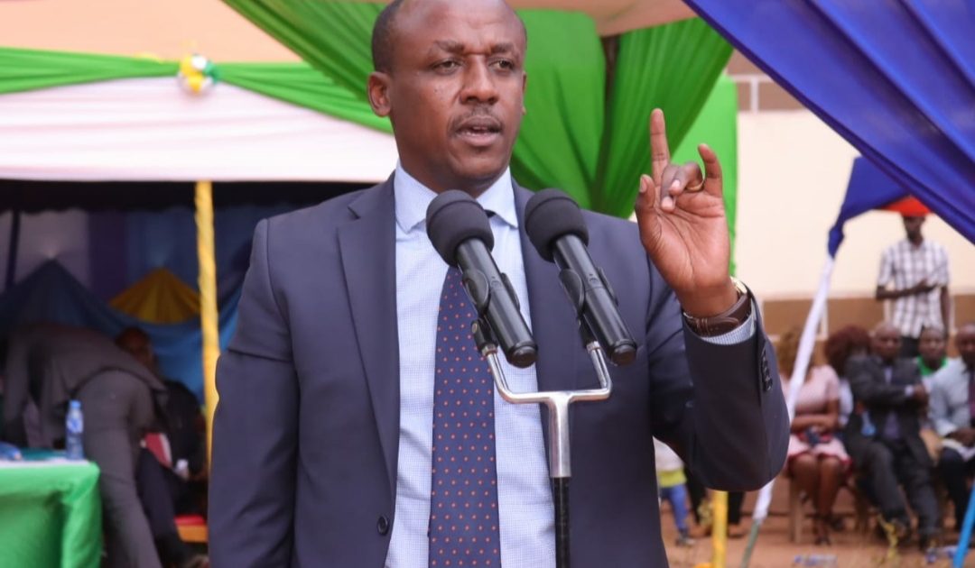 Governor Mutula advises people to stop chopping down trees illegally.