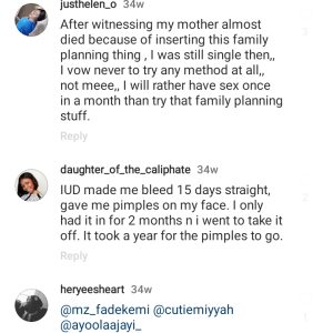 How hard is contraceptives complications on Africa women?