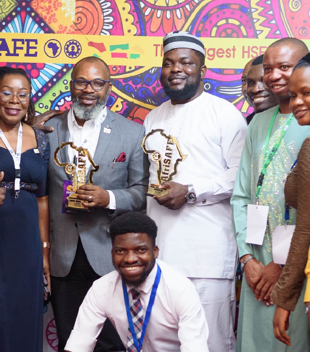 2023 Congress: Dapo Omolade and Prof. Christopher Imumolen Triumph as Man of the Quinquennium at AfriSAFE Gala