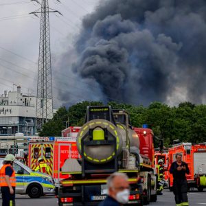 Fire in Germany hospital