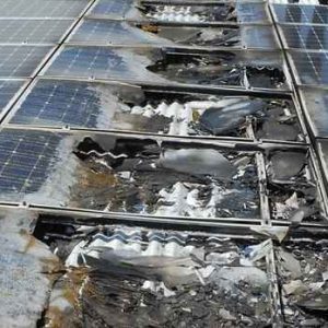 Solar Panels Cause Fire