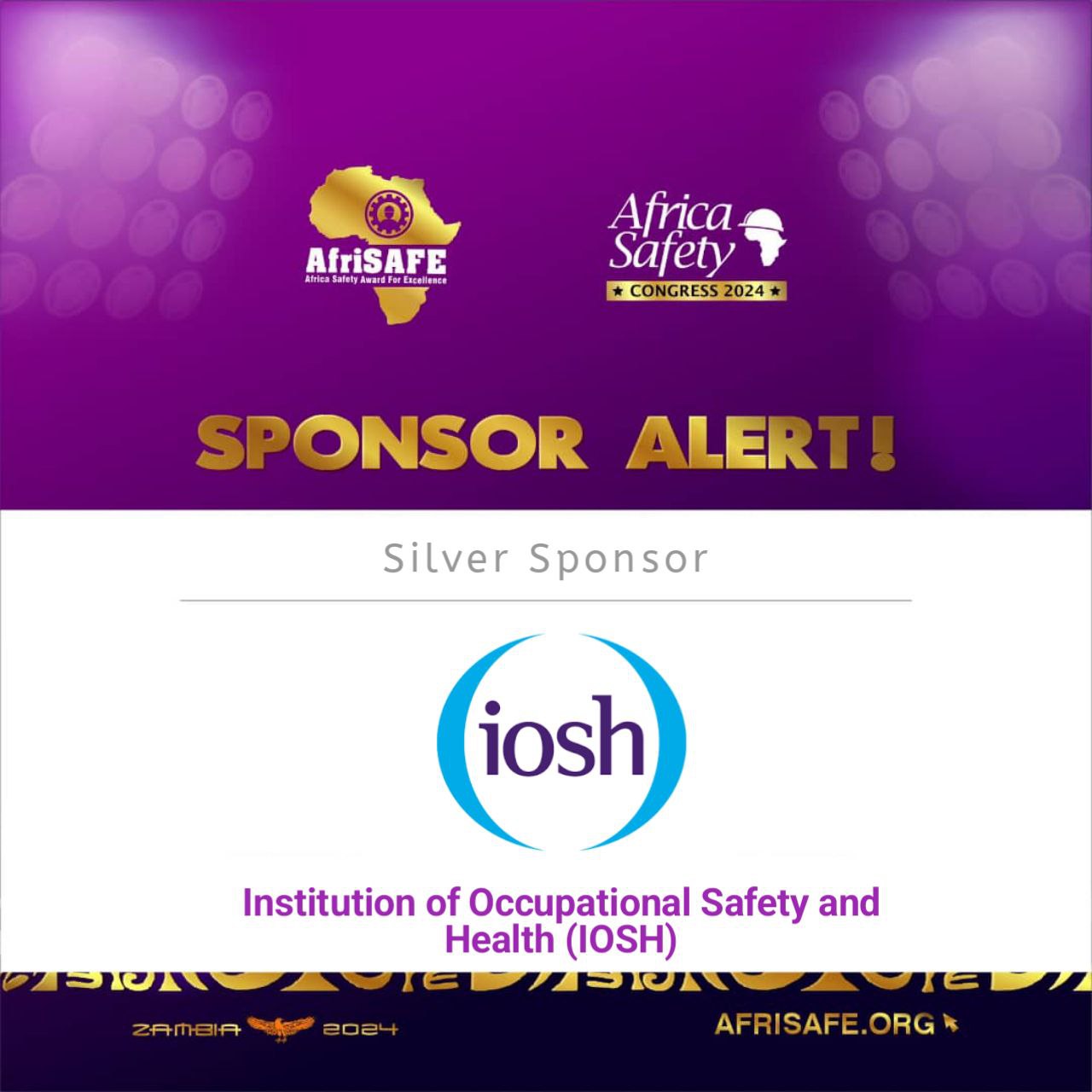 IOSH Partners with AfriSAFE 2024: Spearheading Workplace Safety Initiatives Across Africa