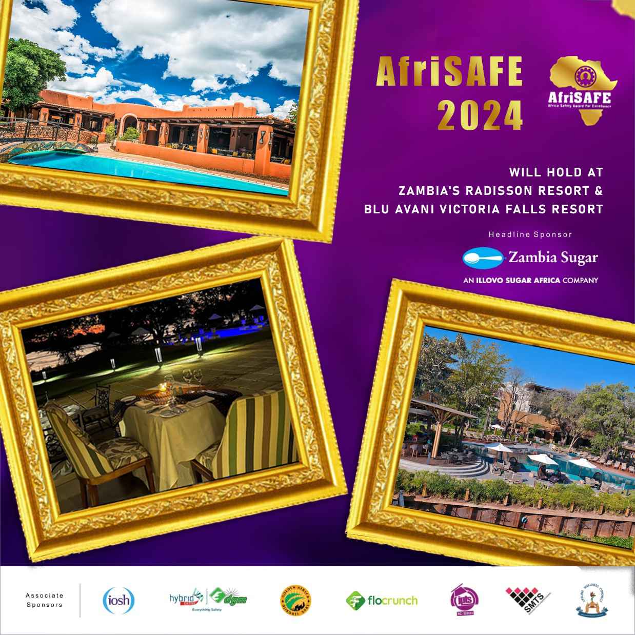 Experience, Elegance, and Adventure: AfriSAFE 2024 to Unfold at Zambia’s Radisson Blu and Avani Victoria Falls Resort