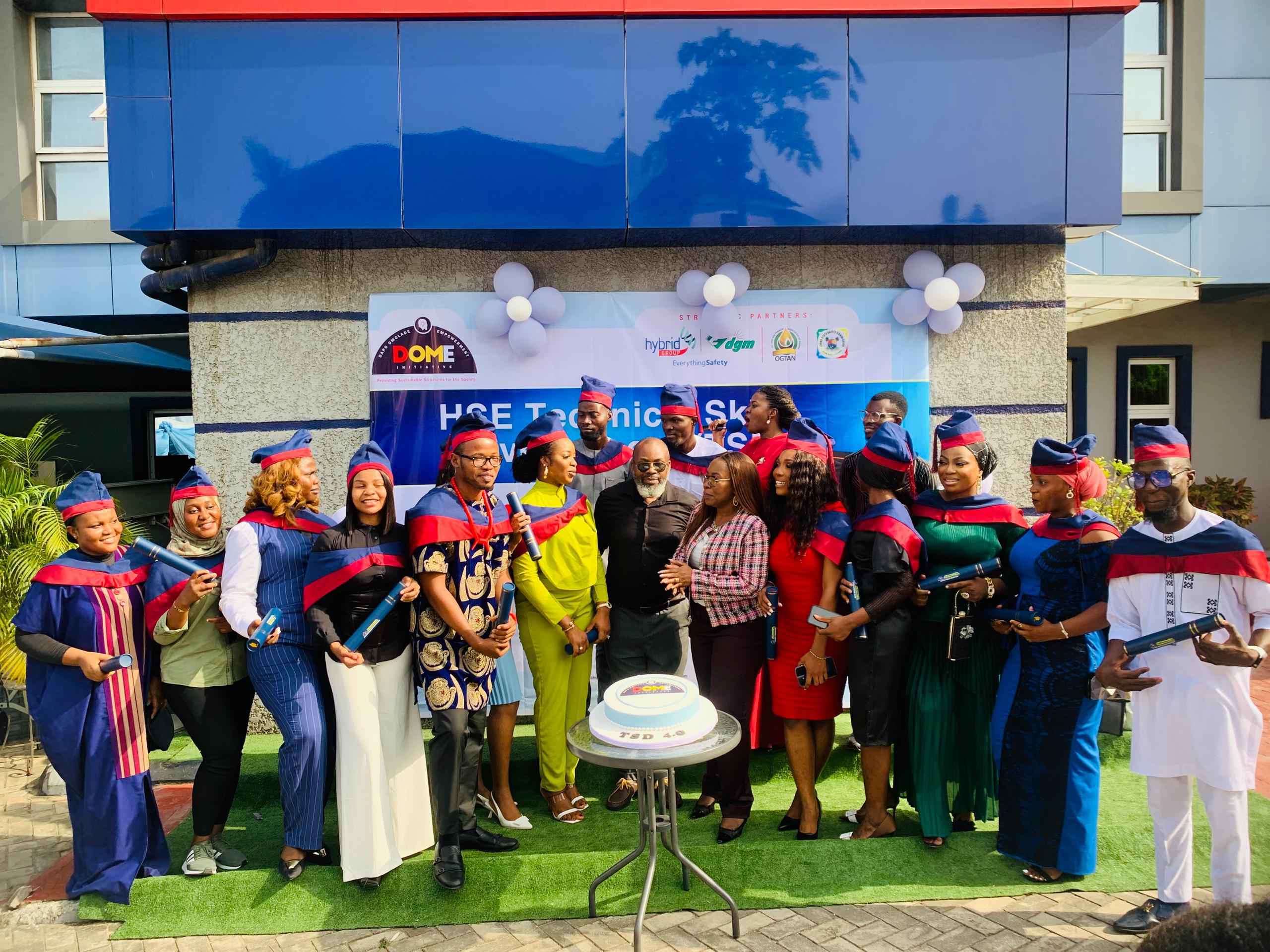 Dapo Omolade Celebrates Achievement and Resilience at HSE Technical Skills Graduation