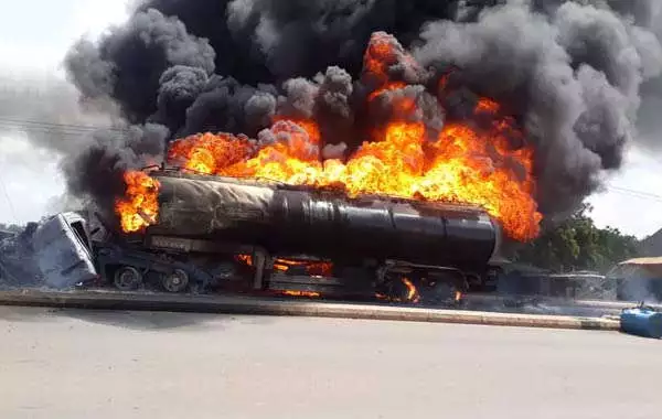 Gombe Tanker Fire: FRSC Confirms One Dead
