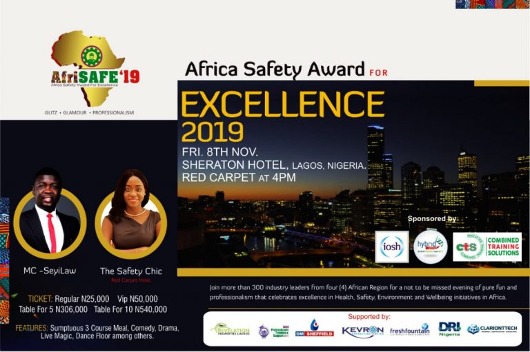 Expectations Heighten As AfriSAFE Award Night Approaches