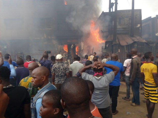 Breaking: Another Tanker Explodes In Onitsha Market