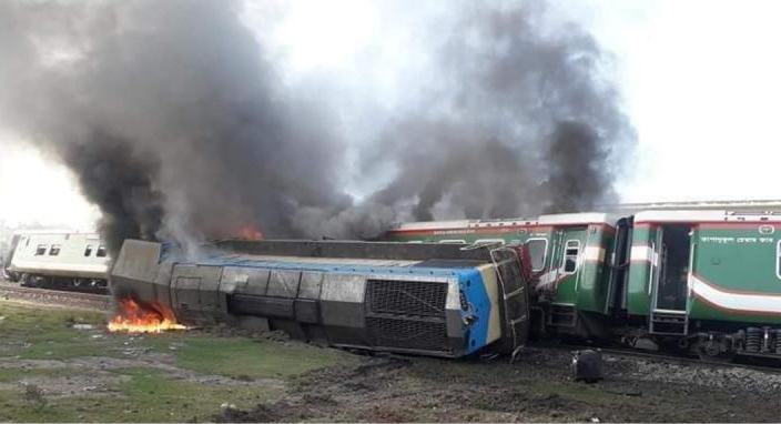 Train Derailment In Bangladesh Injures 10