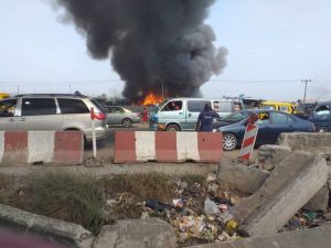 Just In: Fire Burns Popular Kara Cattle Market