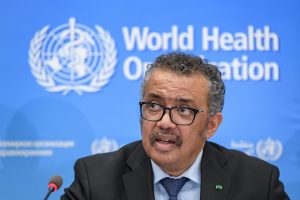 WHO Director-General Tedros Adhanom Ghebreyesus
