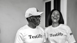 Delta State Governor Ifeanyi Okowa and Wife