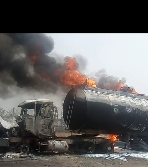 1 casualty recorded as Julius Berger bus catches fire in Kano