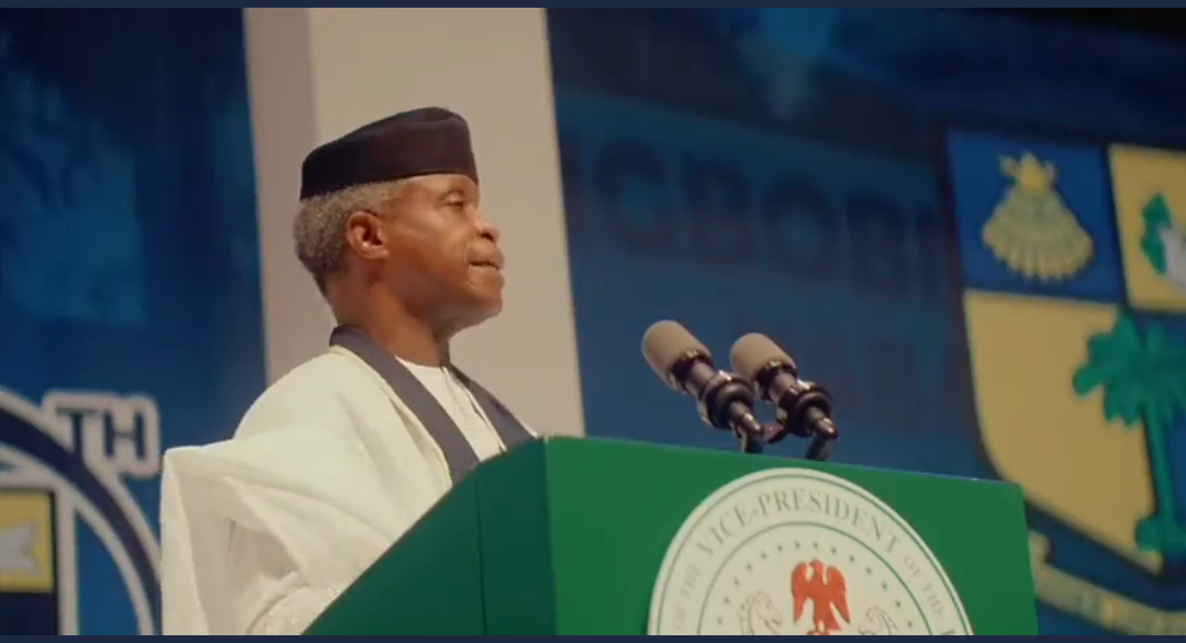 Road safety will be set as priority for Nigeria; Prof Yemi Osinbajo