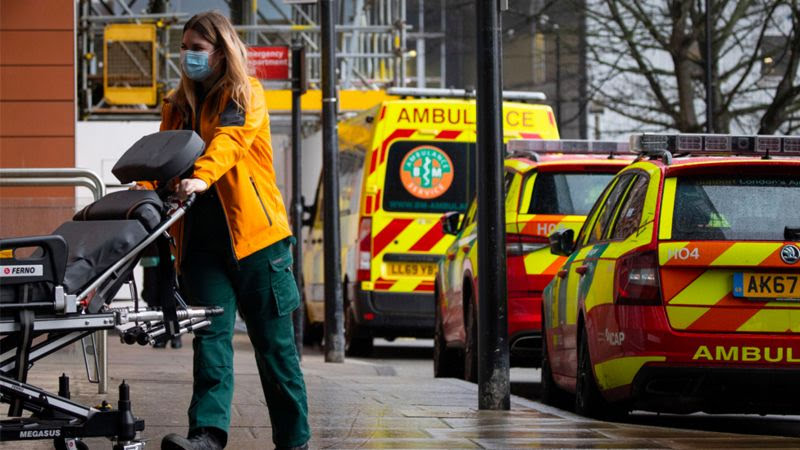 Ambulance Dispatcher and NHS faces emergency stress 