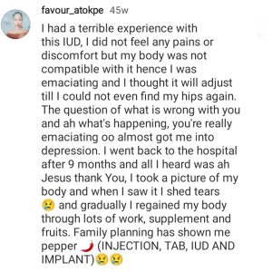 How hard is contraceptives complications on Africa women?