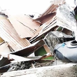 Building collapse in Enugu