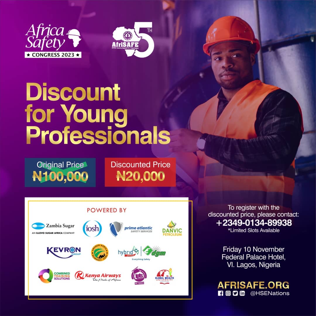 Zambia Sugar, IOSH, Kenya Airways, Others Sponsor AfriSAFE – Exclusive Discounts for Young Professionals