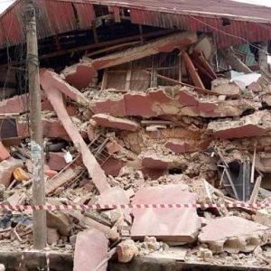 Building collapse in Abuja