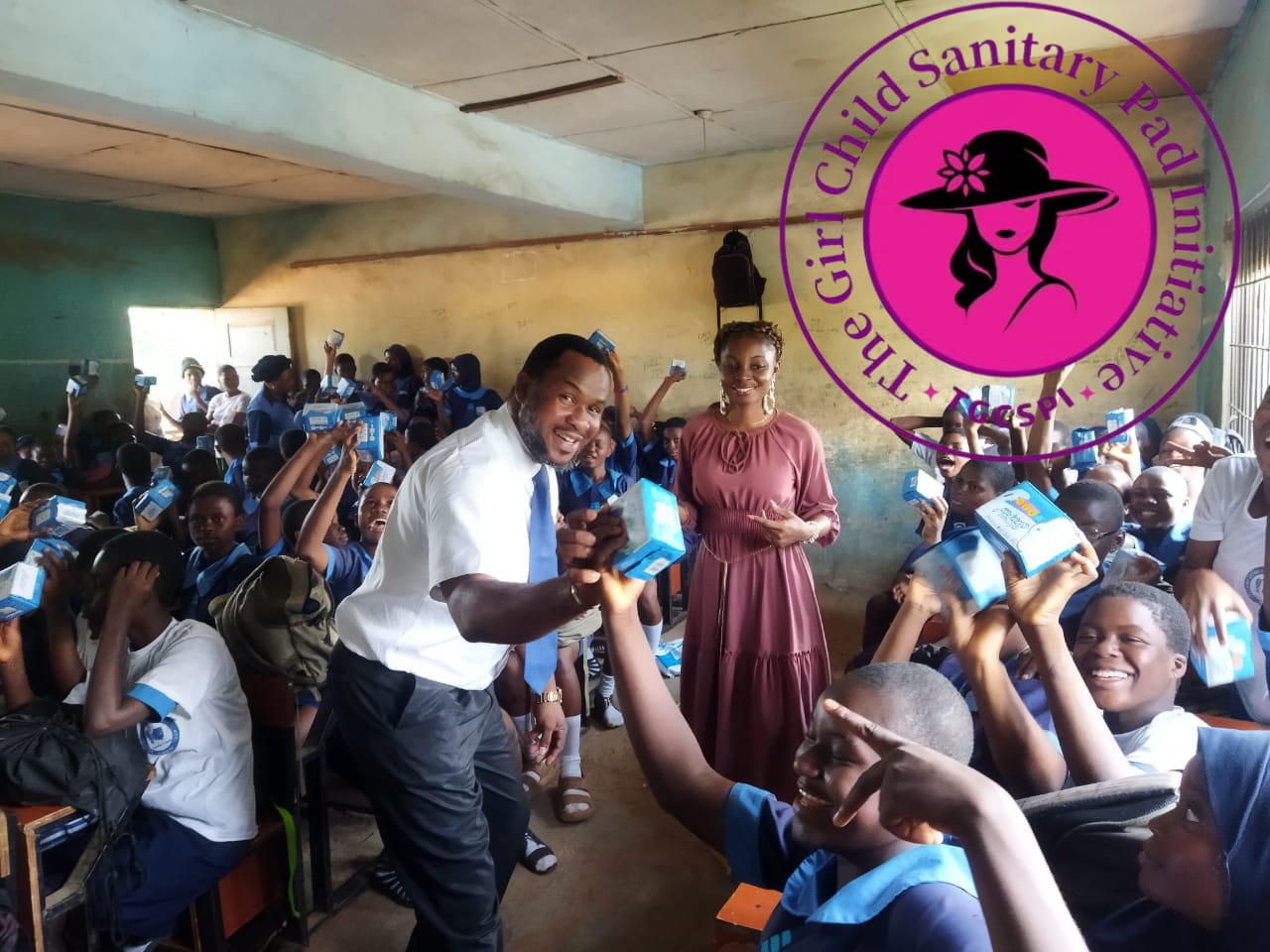 Empowering Young Girls: The Girl Child Sanitary Pad Initiative’s Transformative Journey