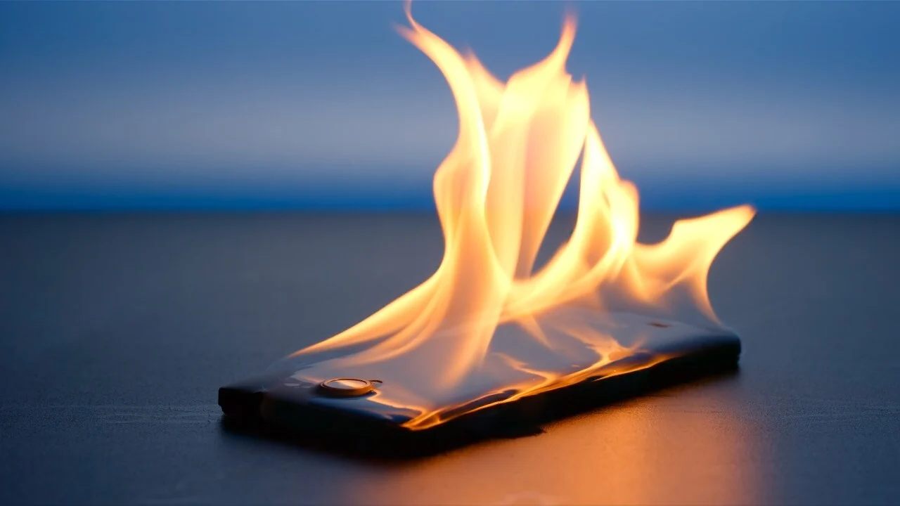 Igniting Danger: The Shocking Truth About Using Your Phone Near Cooking Gas Flames