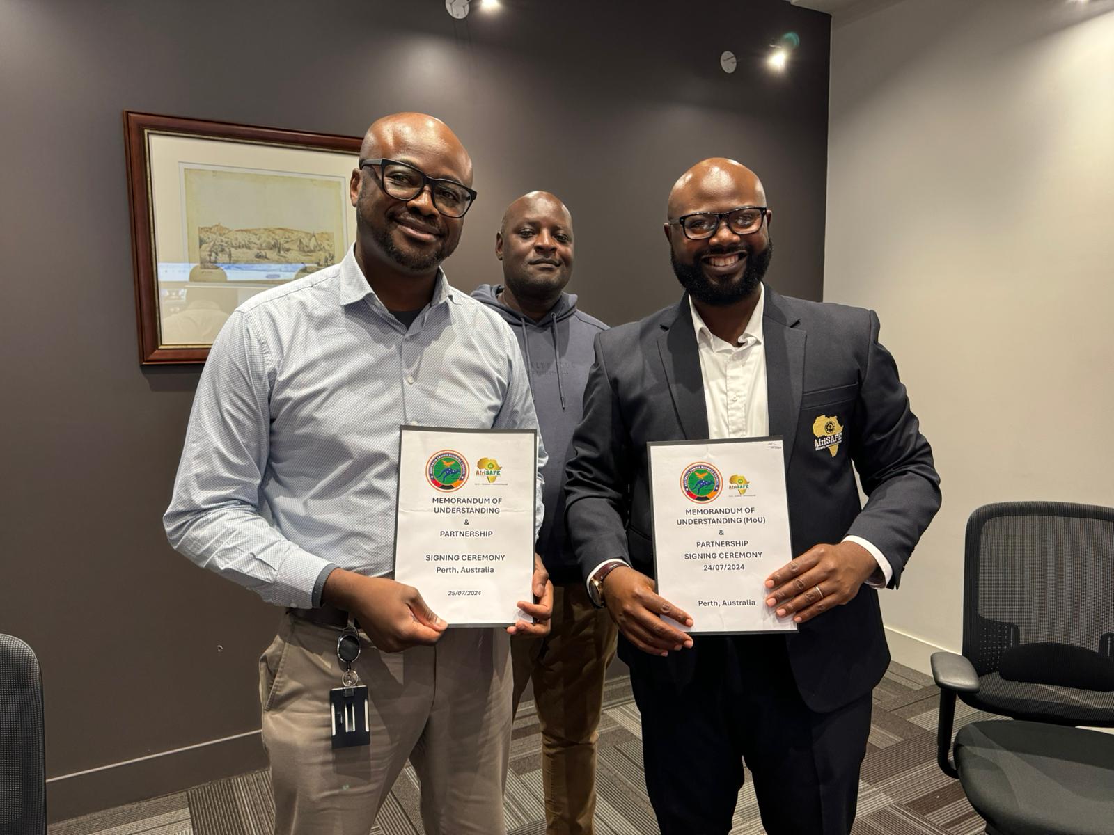 Promoting Safety Excellence: Australia Zambia Business Council Sign Transformative MOU with AfriSAFE
