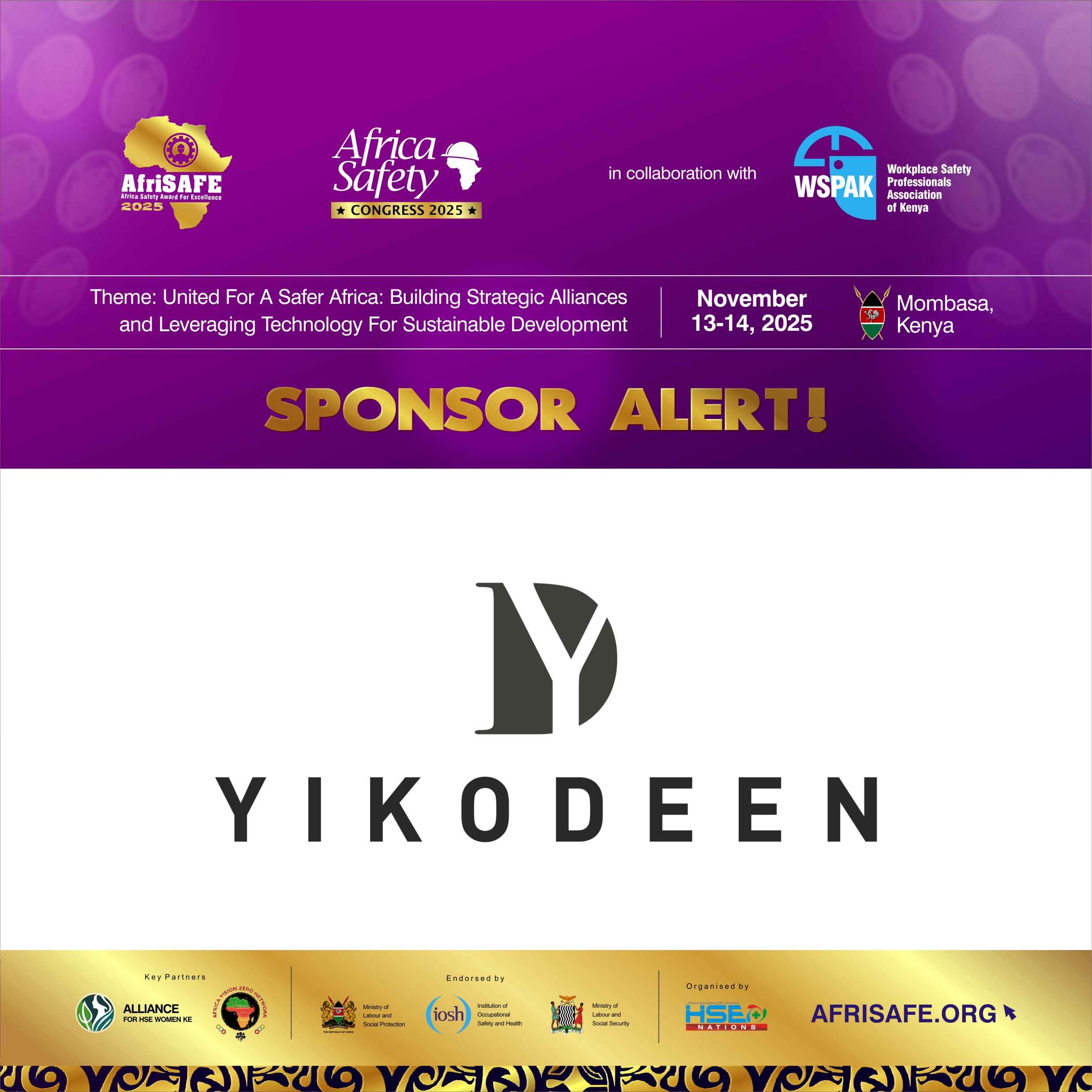 Africa’s Largest Safety Footwear Hub Signs On as AfriSAFE 2025 Sponsor