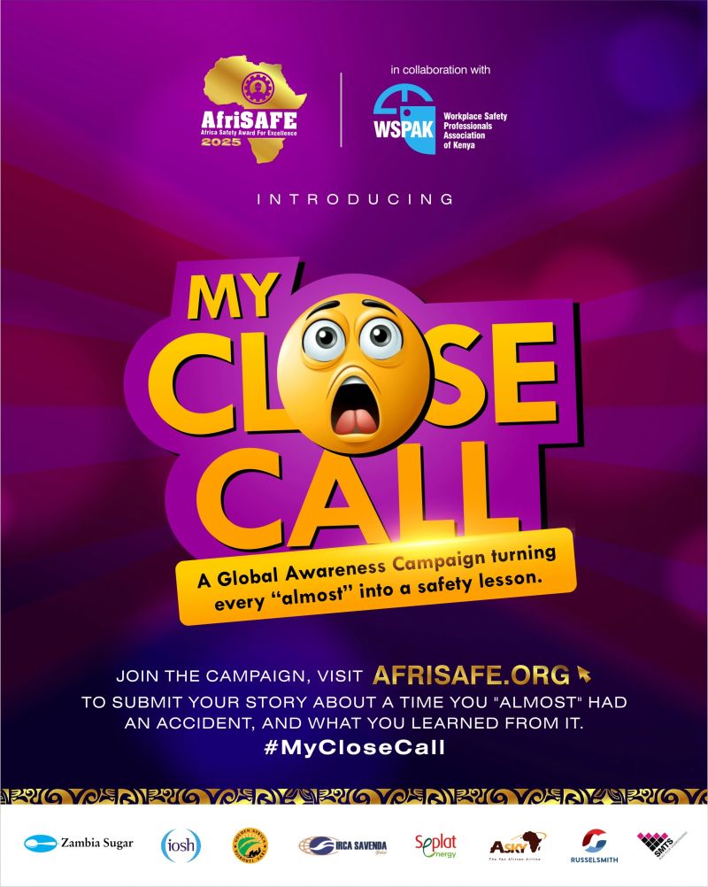 AfriSAFE Launches pan-African #MyCloseCall Campaign to Drive Safety Awareness, Save Lives