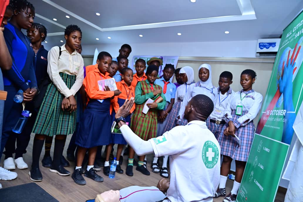 Students Gain Lifesaving Skills As AfriSAFE, First Aid Services Lead Safety Empowerment in Lagos